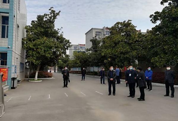 淮南六中迎接谢家集区关于高三复课工作专项检查验收