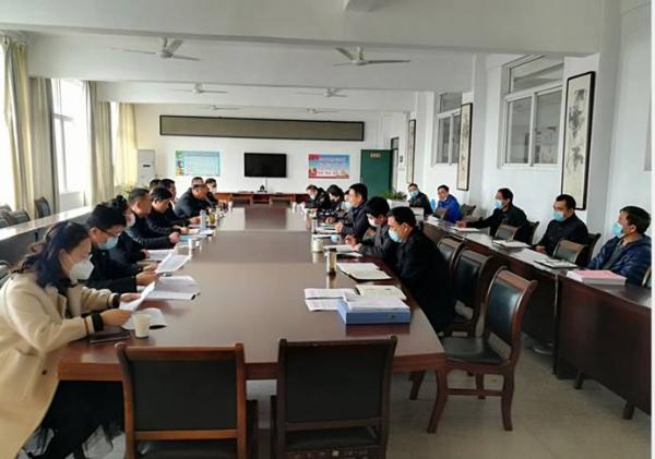 淮南六中迎接谢家集区关于高三复课工作专项检查验收